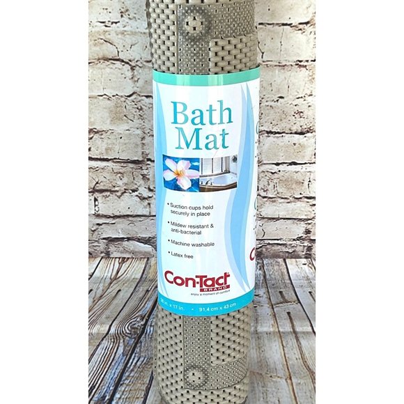 Con-Tact Brand Latex-Free Shower Bath Mat Suction Cups Grips - Picture 2 of 7